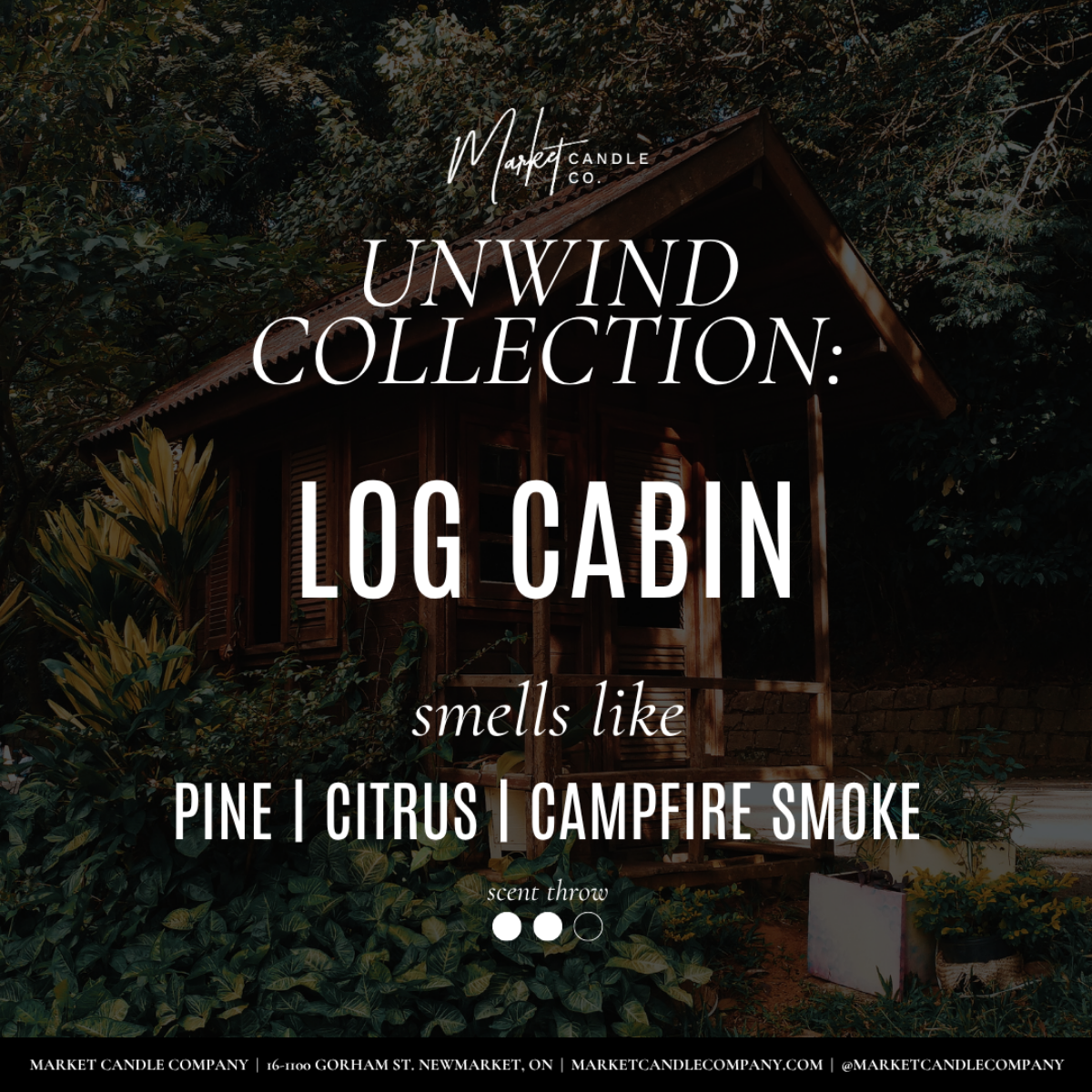 LOG CABIN DIFFUSER REEDS: AMBER