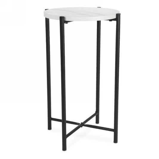 Table with white marble top