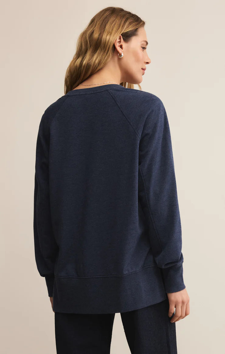 MODERN V-NECK WEEKENDER-SAPPHIRE