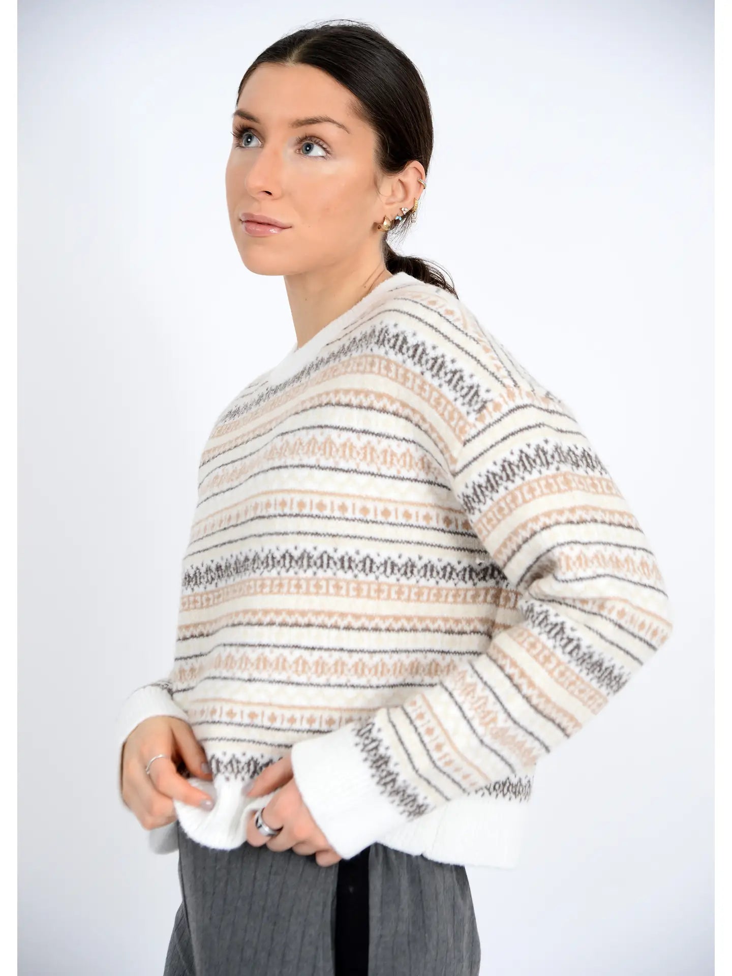Hera Long Sleeve Crew Neck Pull Over