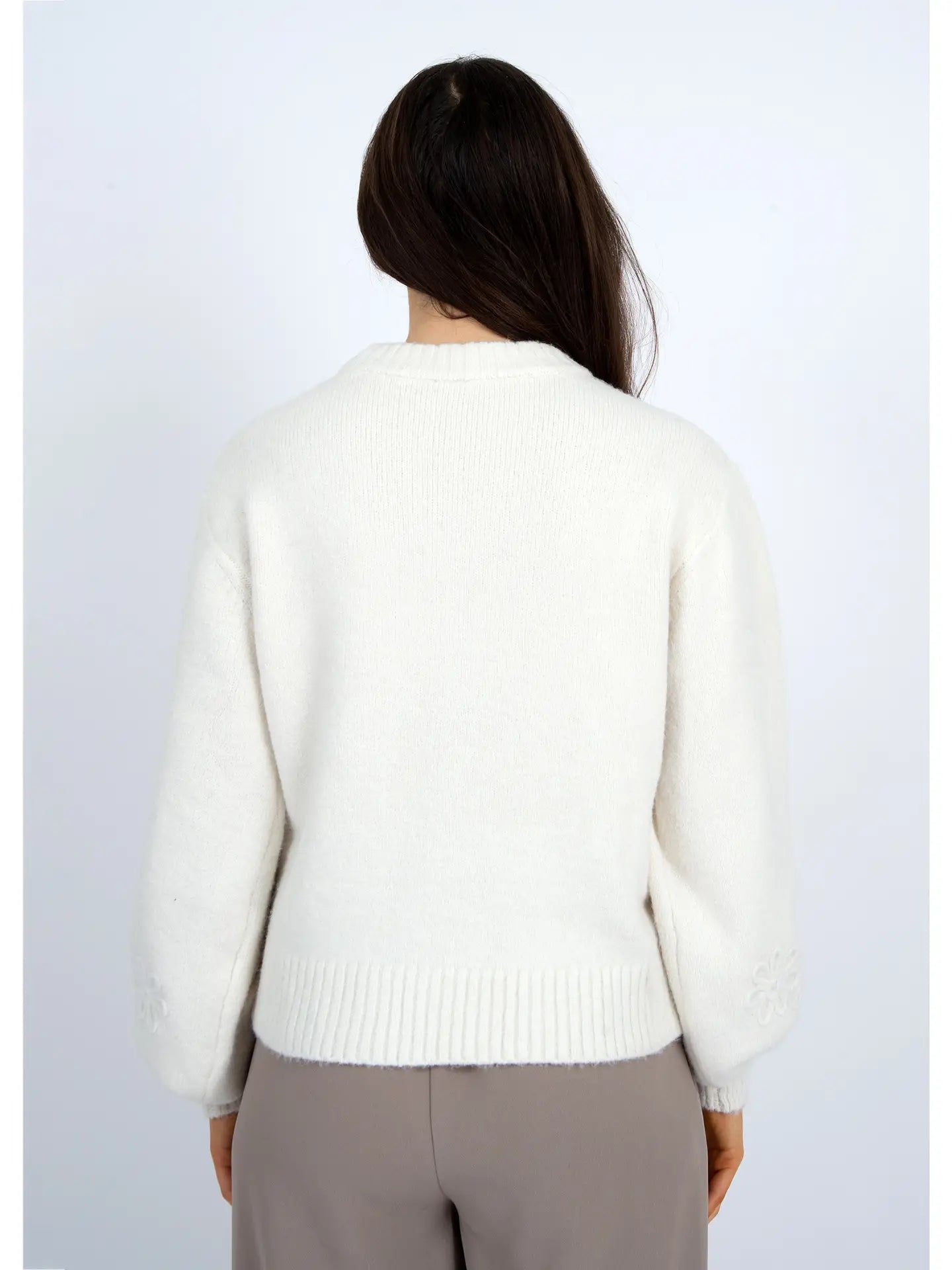 Rhiana Long Sleeve Crew Neck PullOver
