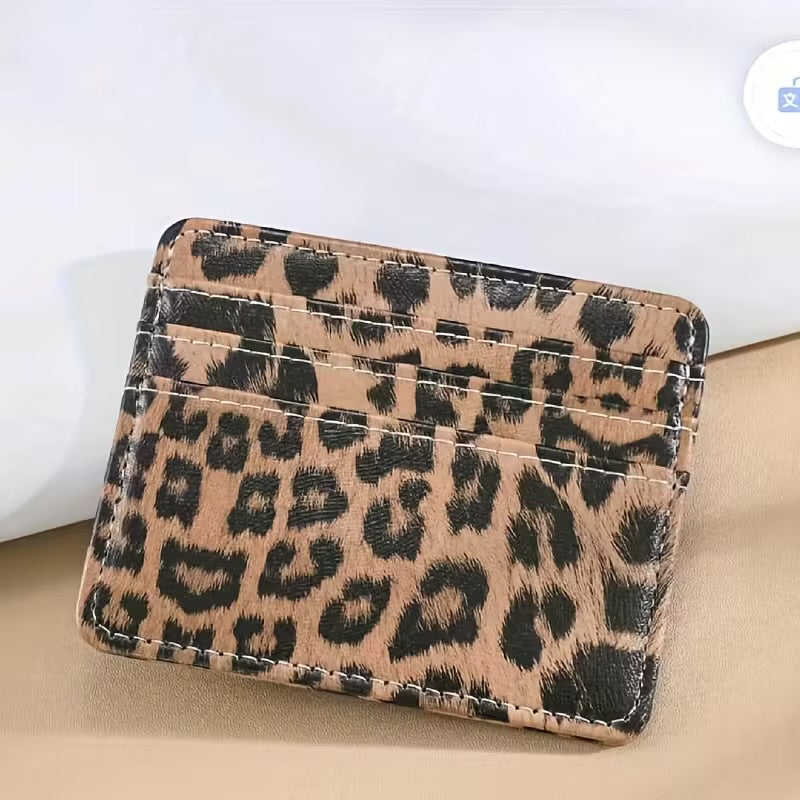 Card Holder-Leoprd Print