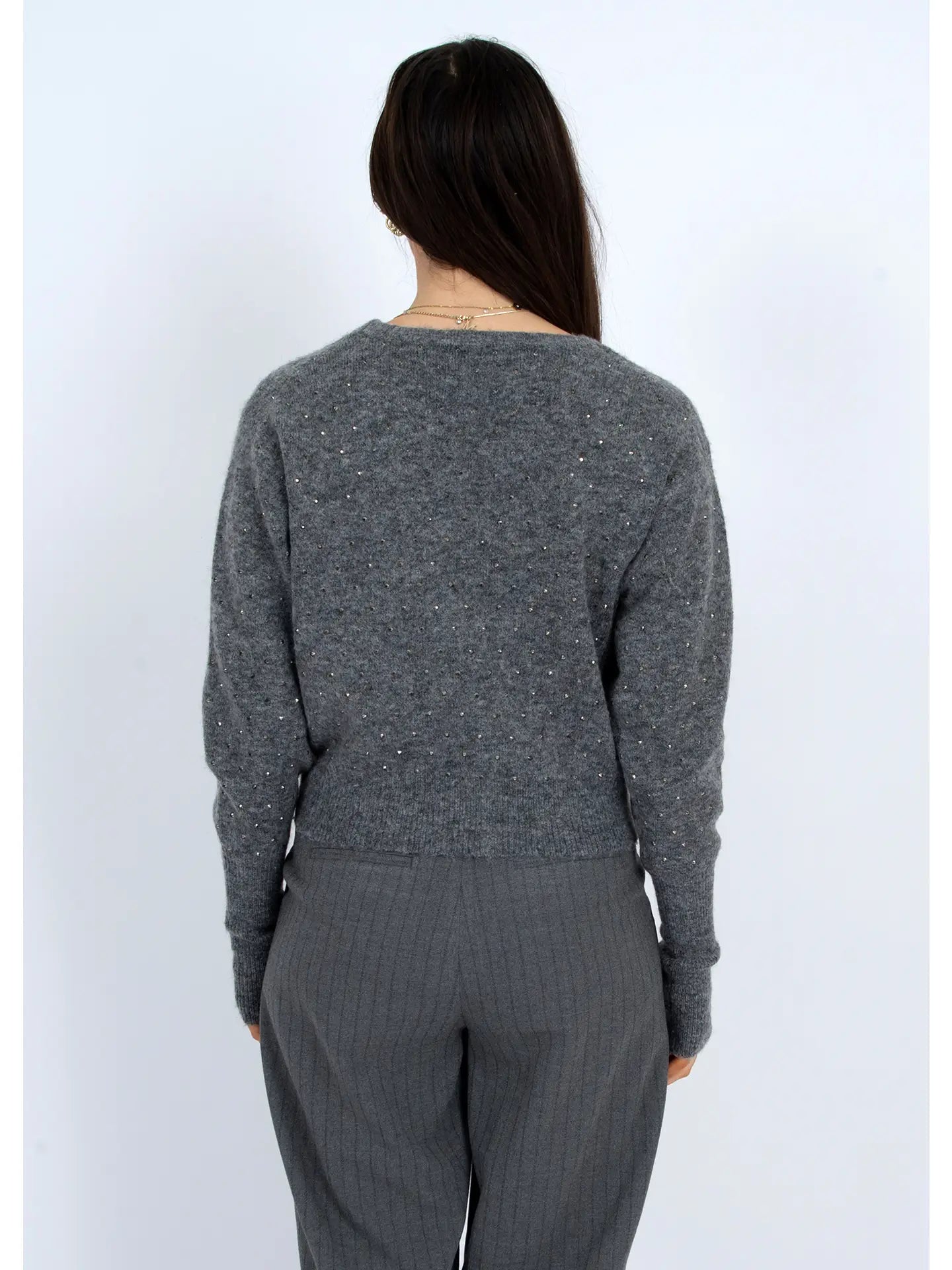 Tesni Cardigan-Grey