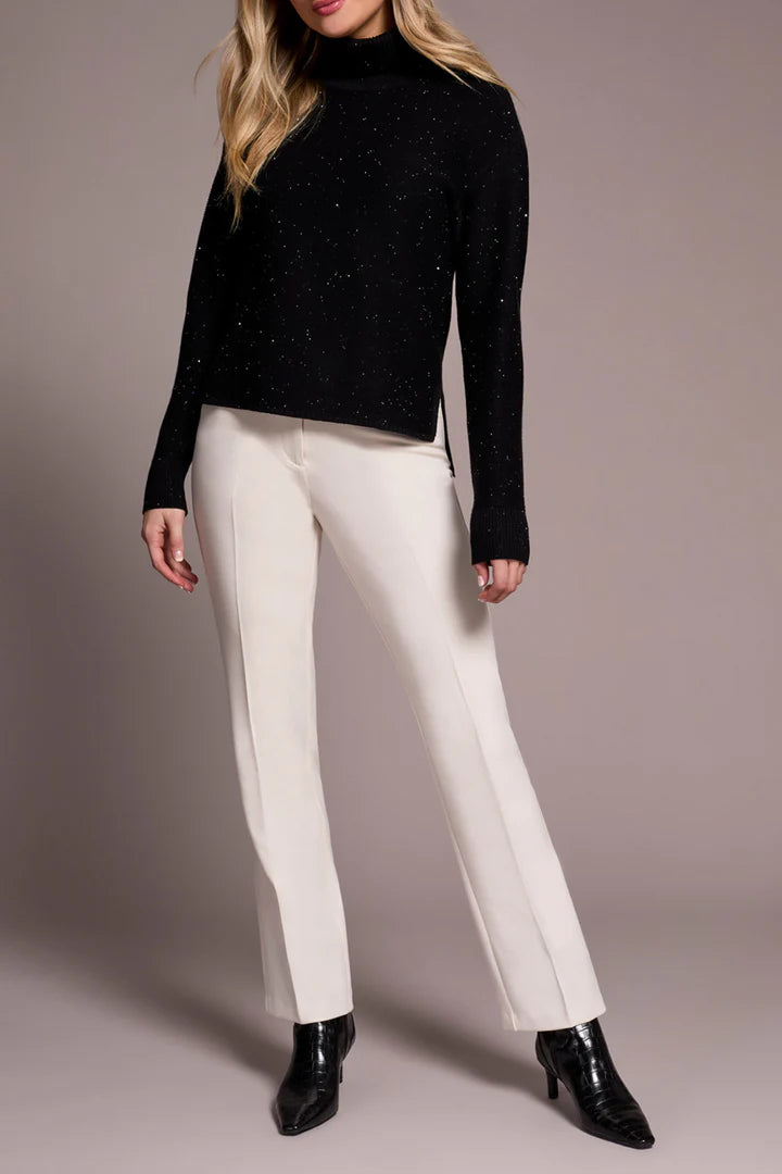 WOMENS SEQUENCE TURTLENECK-BLACK