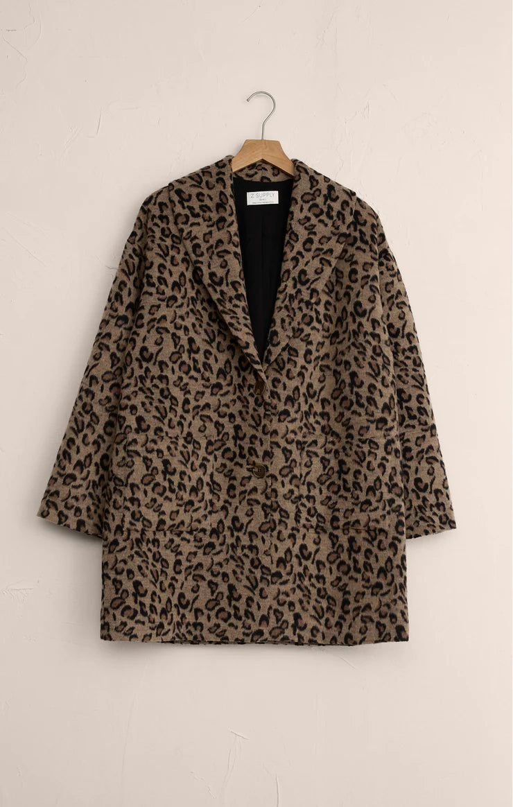 LENNON LEOPARD COAT
