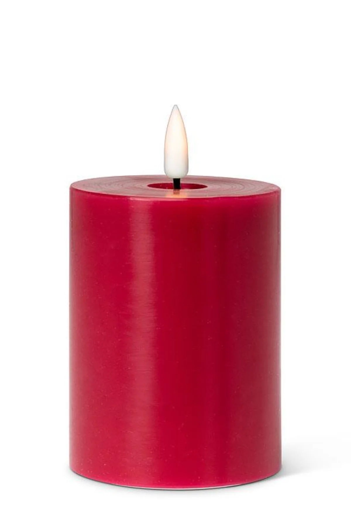 Luxlite battery operated candles-4”-Red