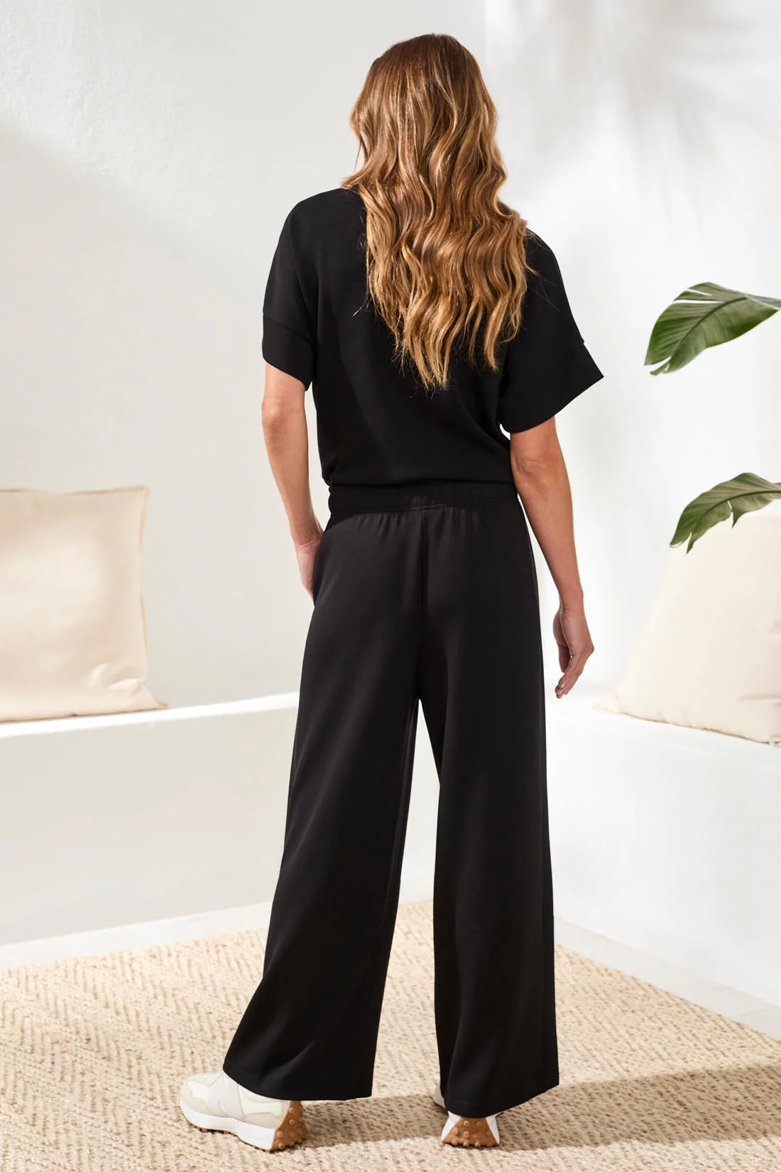 LUX PULL-ON PANT-BLACK