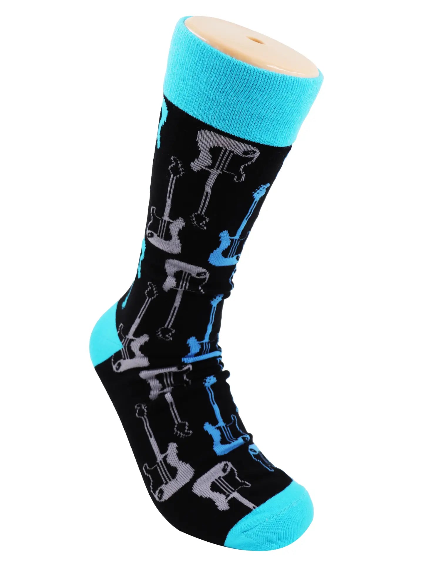 Unisex Novelty Socks-Guitar