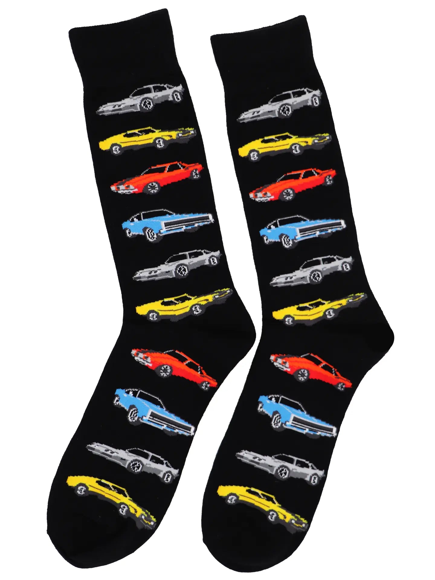 Unisex Novelty Socks-Fast Cars