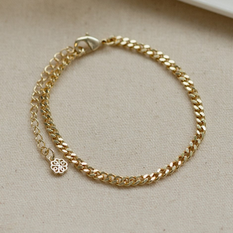 Brazen Layering Bracelet-gold