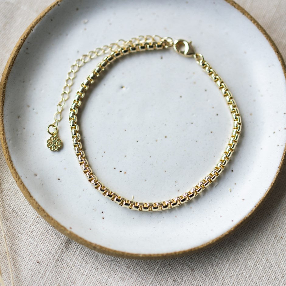 Cord Bracelet-gold