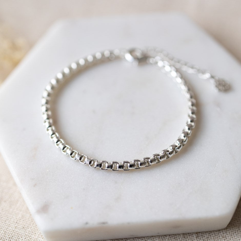 Cord Bracelet-silver