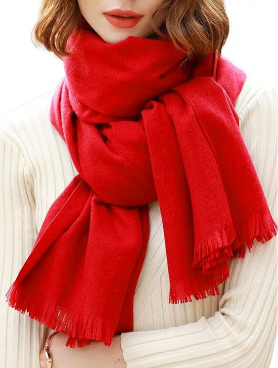 Red Scarf/Tassels