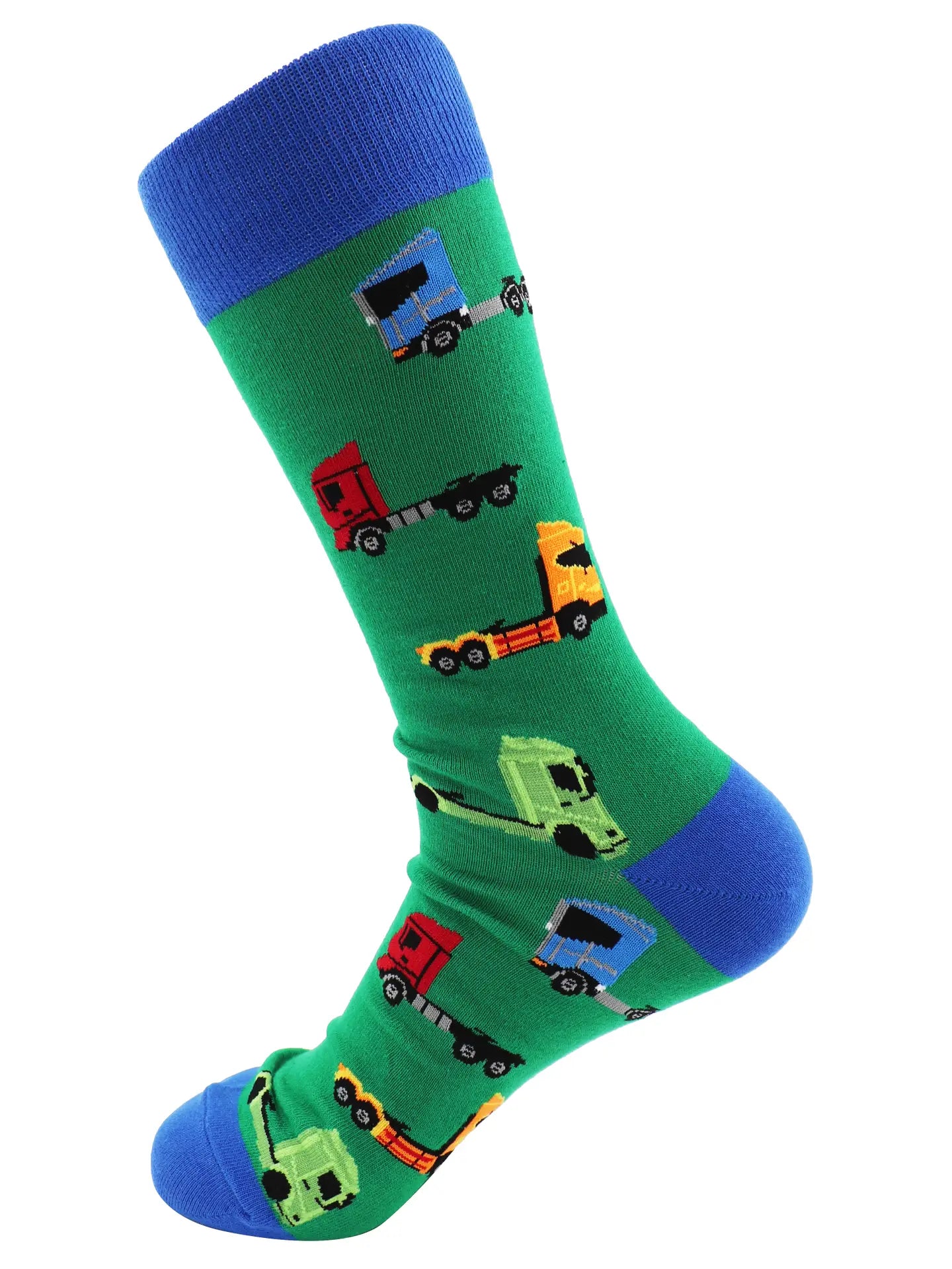 Unisex Semi Trailer Tractor Truck Socks