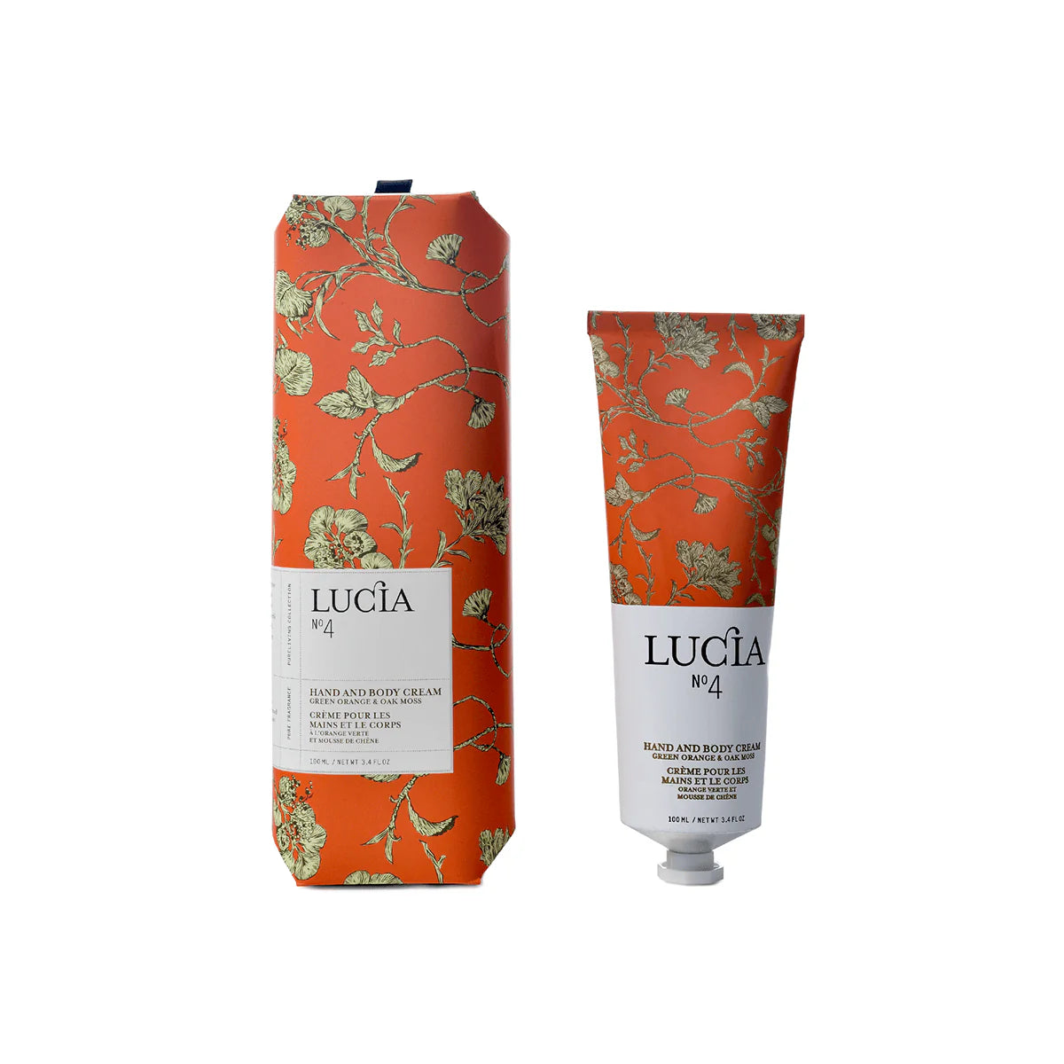 N°4 Green Orange & Oak Moss Hand and Body Cream