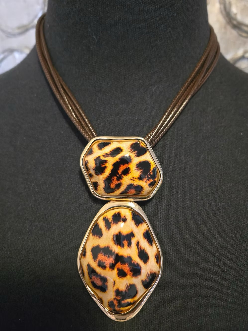 Animal Print Necklace