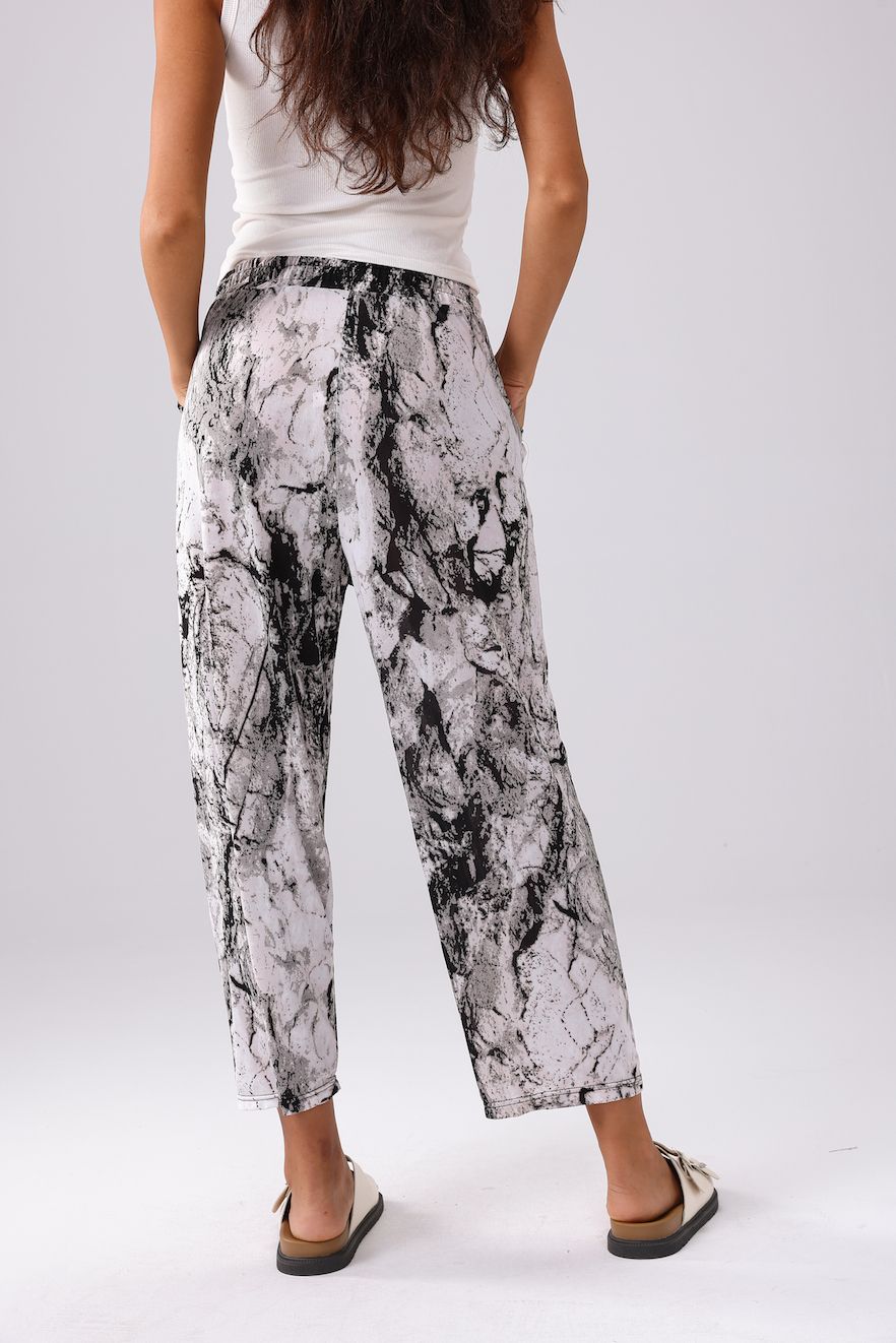 Summer Stretchy Pant-Black/WhiteOne Size (FINAL SALE)