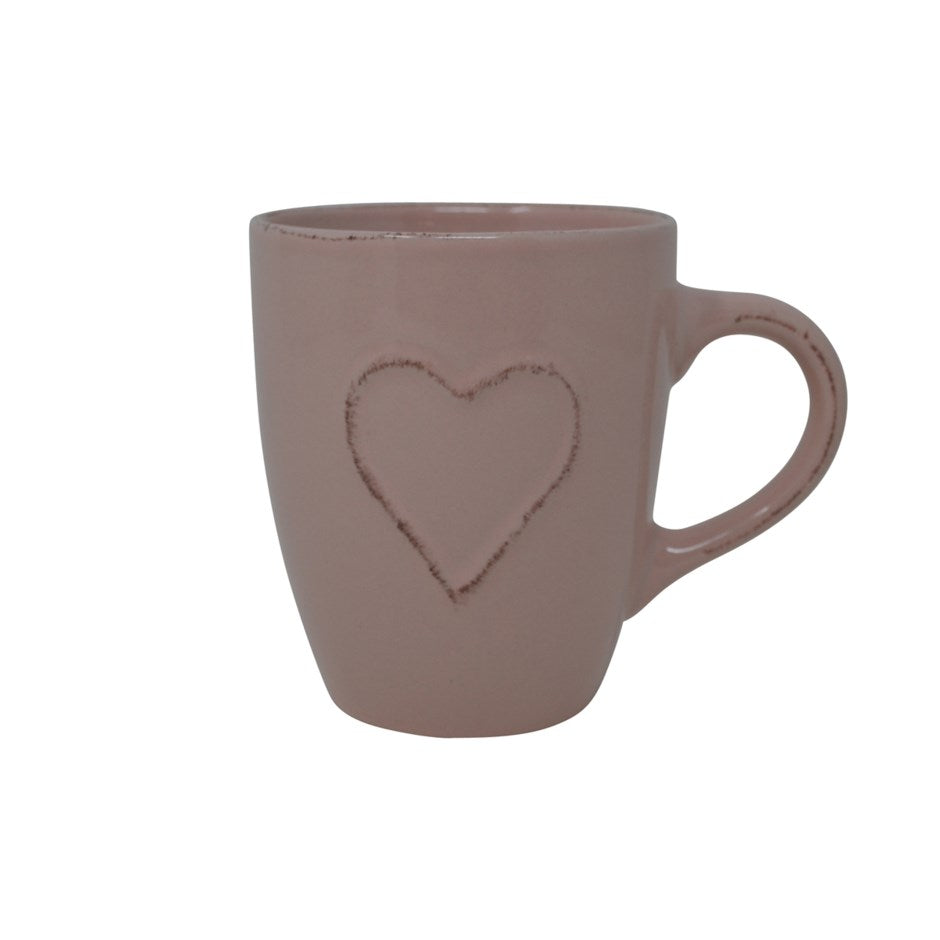 MUG HEART-PINK