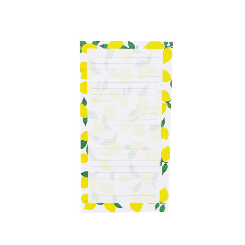 NOTEPAD 50 SHEETS LEMON