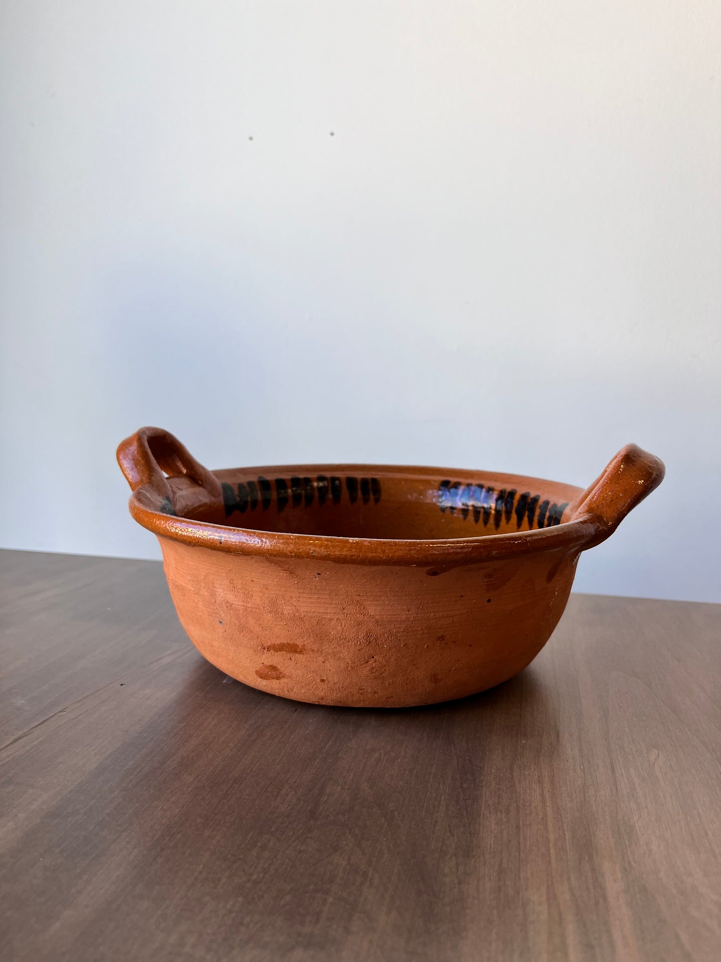Mexican Clay Serving Bowl