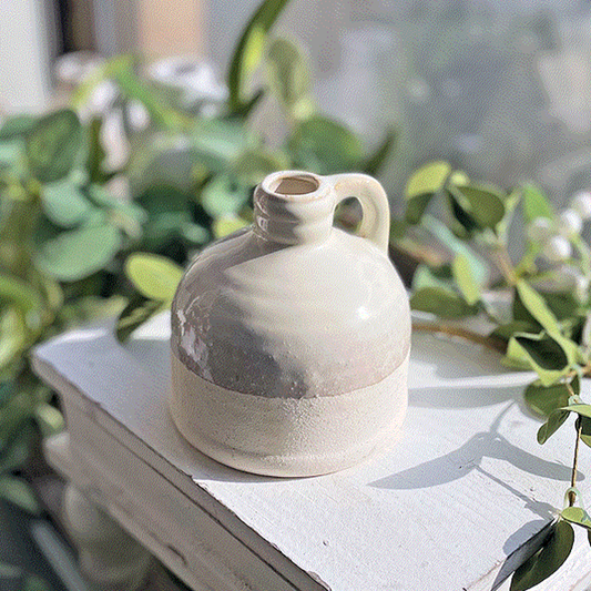 2 Tone Ceramic Vase