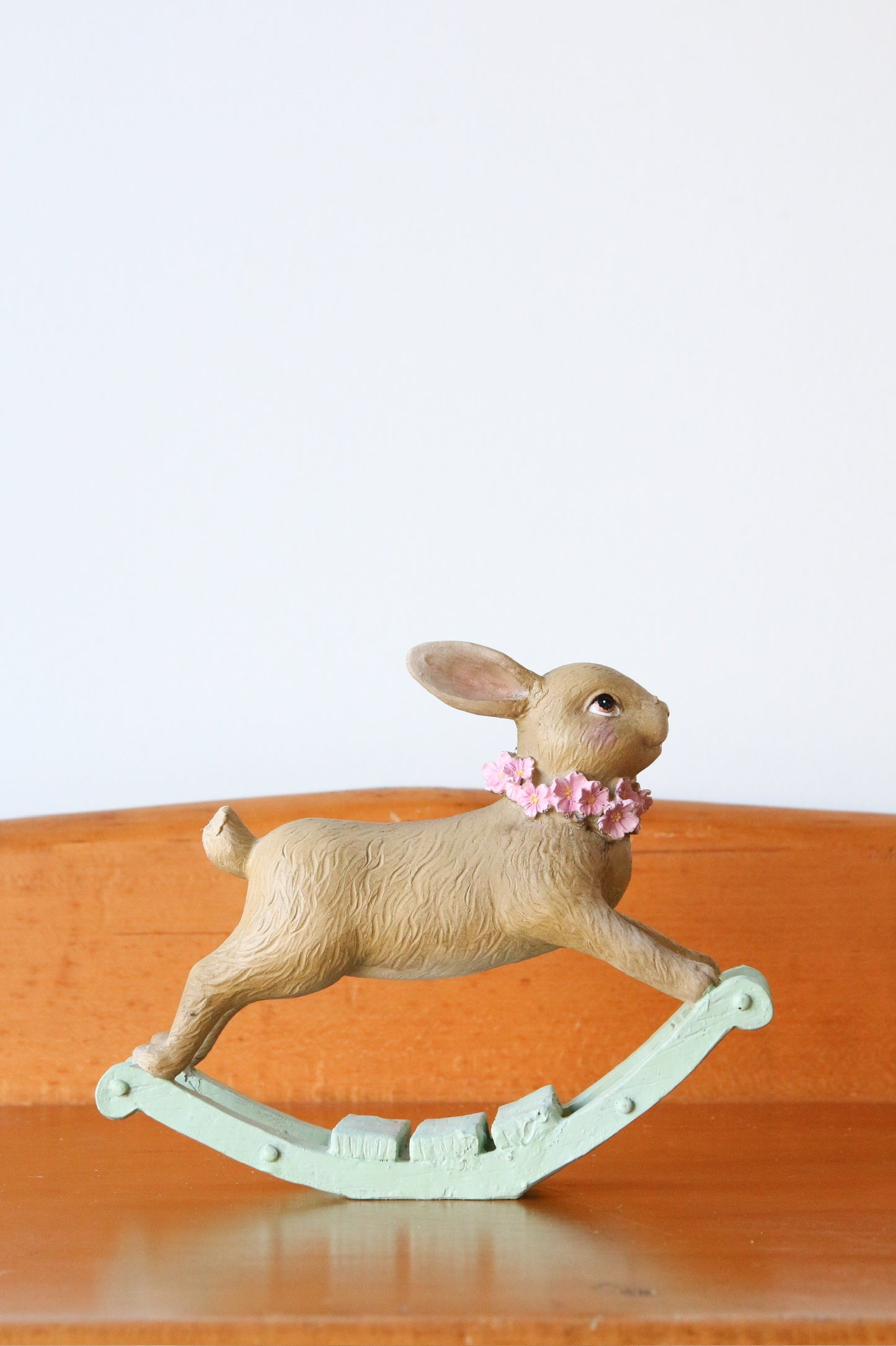Rocking Bunny with Bow