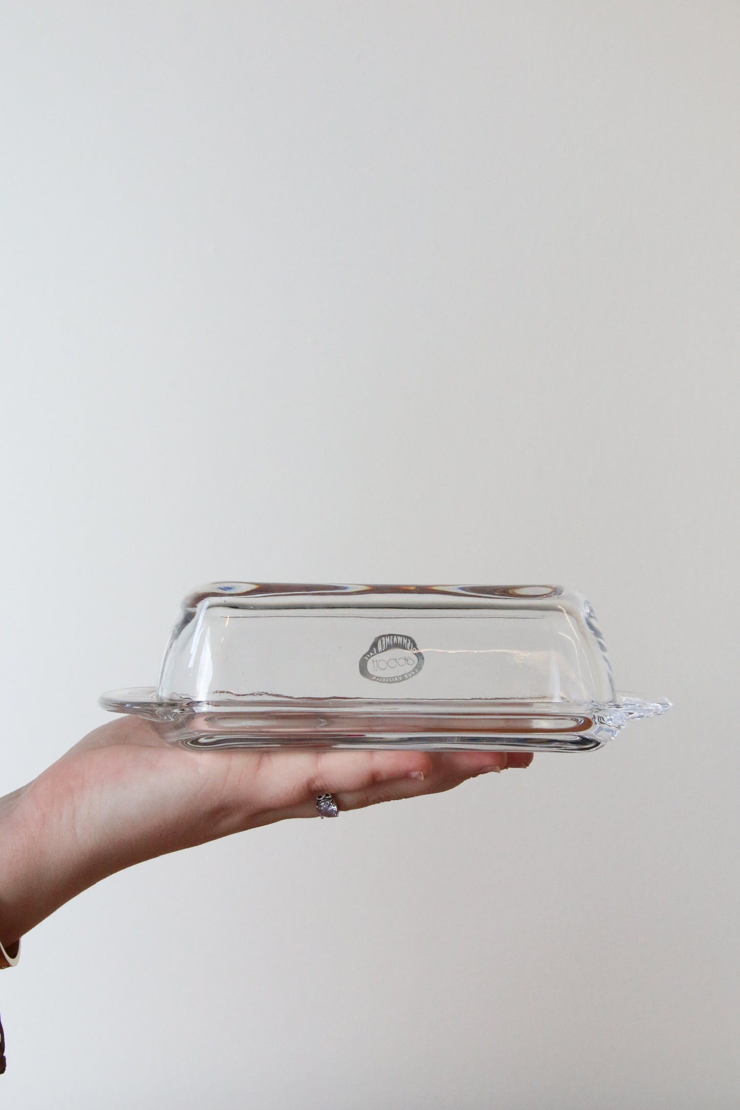 Simple Covered Butter Dish
