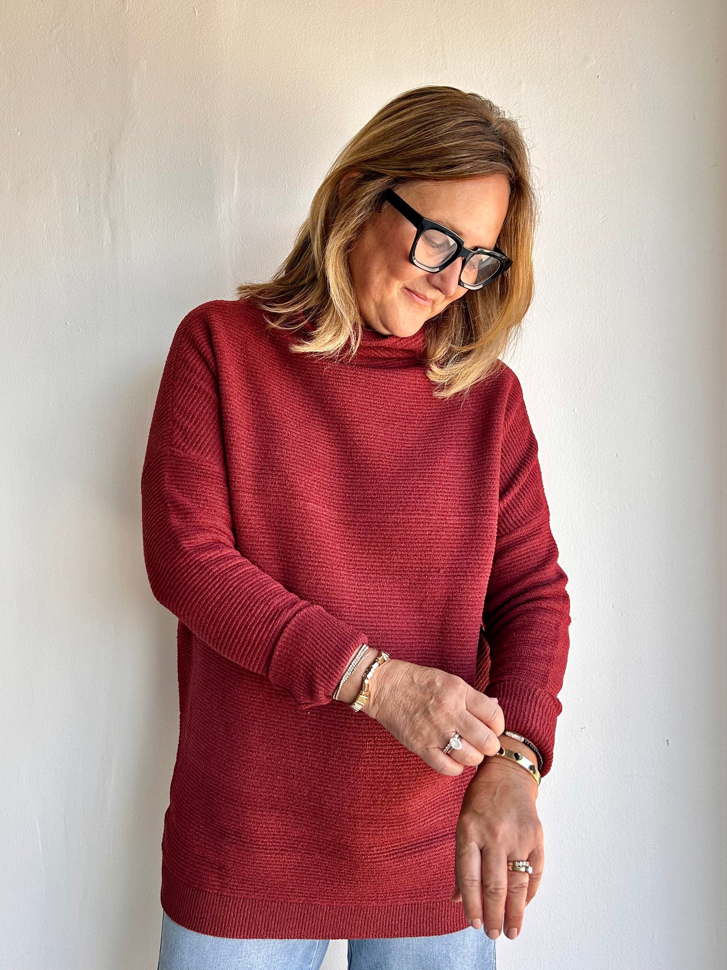 Nancy Ottoman Sweater-Chile