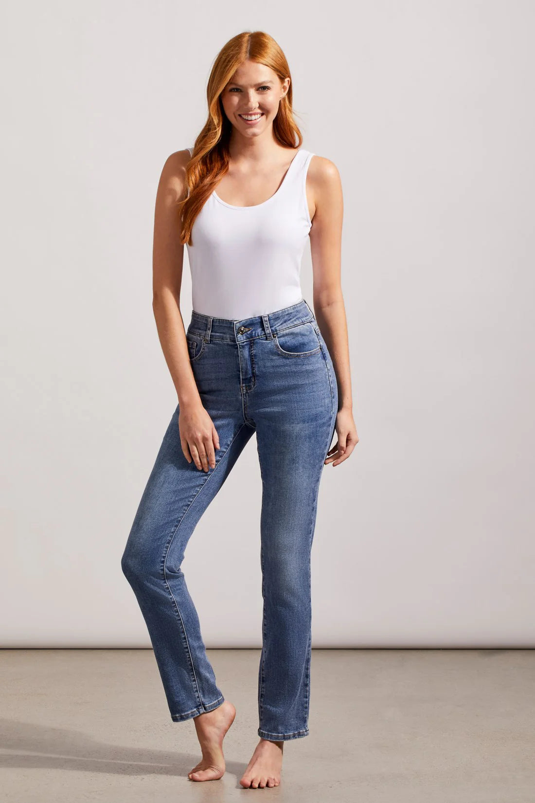 SOPHIA CURVY STRAIGHT LEG JEANS(FINAL SALE)
