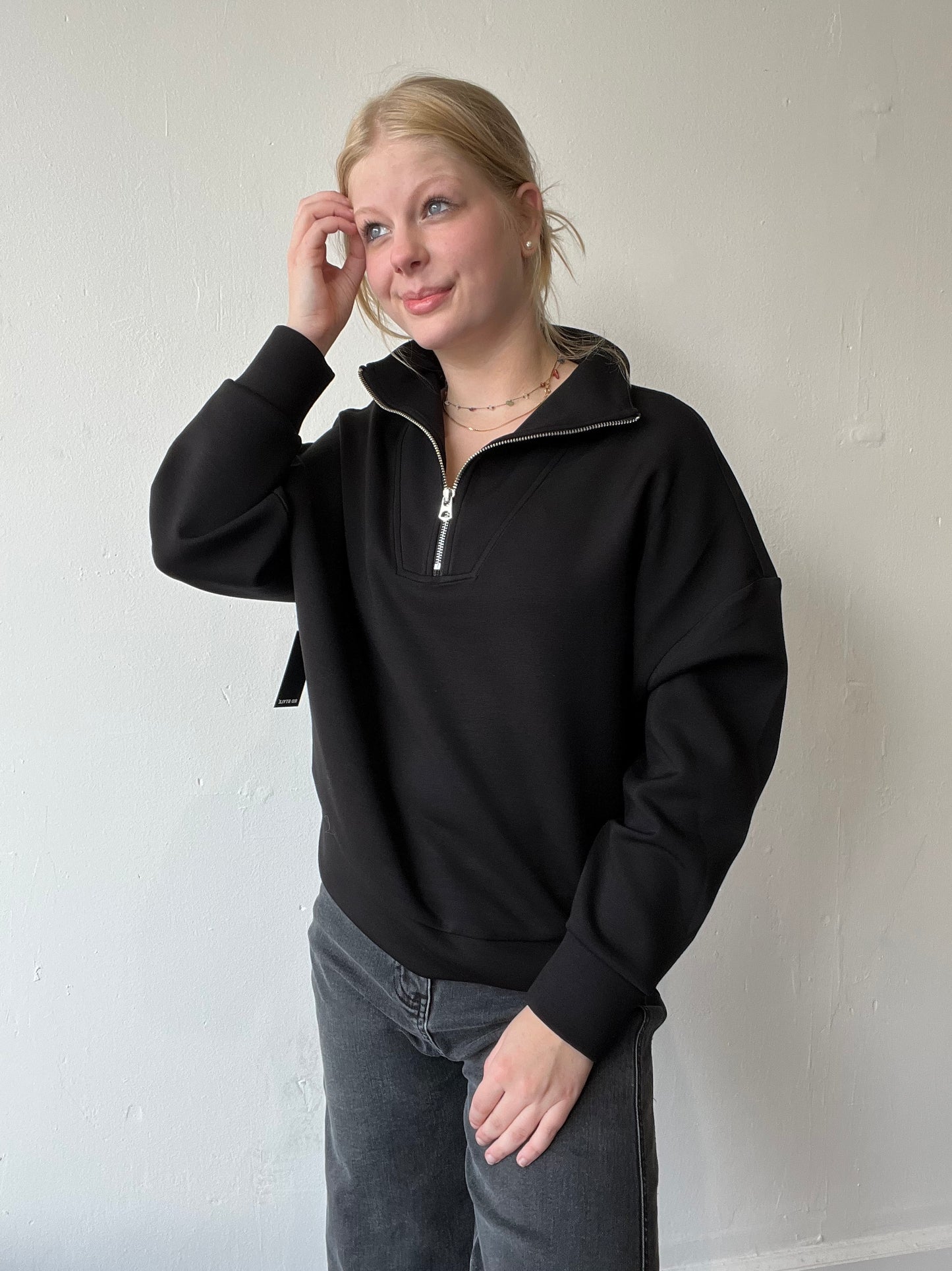 Seanni Scuba 1/2 Zip-Black