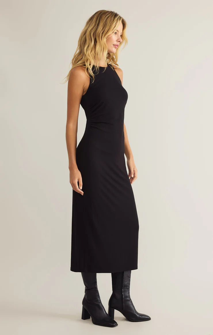 ADISON RIB MIDI DRESS(FINAL SALE)