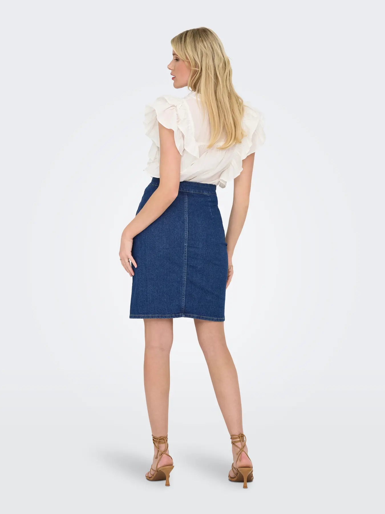 Hush Button Skirt