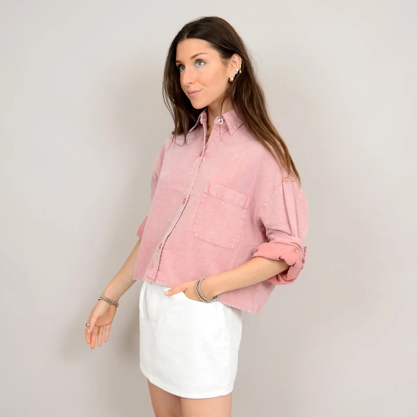 Kerwin LS Top- Terracotta