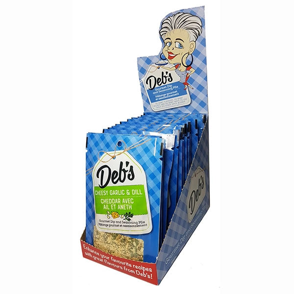 Deb’s Dips-Cheesy Garlic & Dill