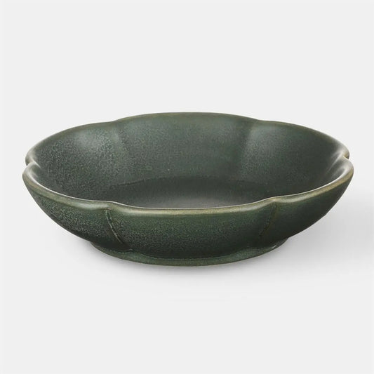 Mini Flower Ceramic Bowl-Green