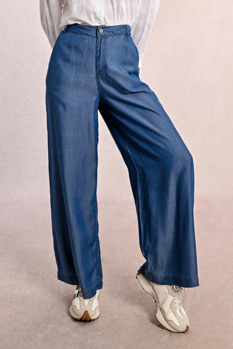 WIDE LYOCELL PANTS(FINAL SALE)