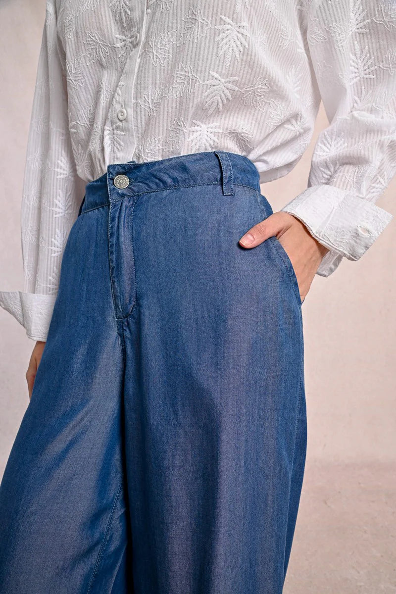 WIDE LYOCELL PANTS(FINAL SALE)