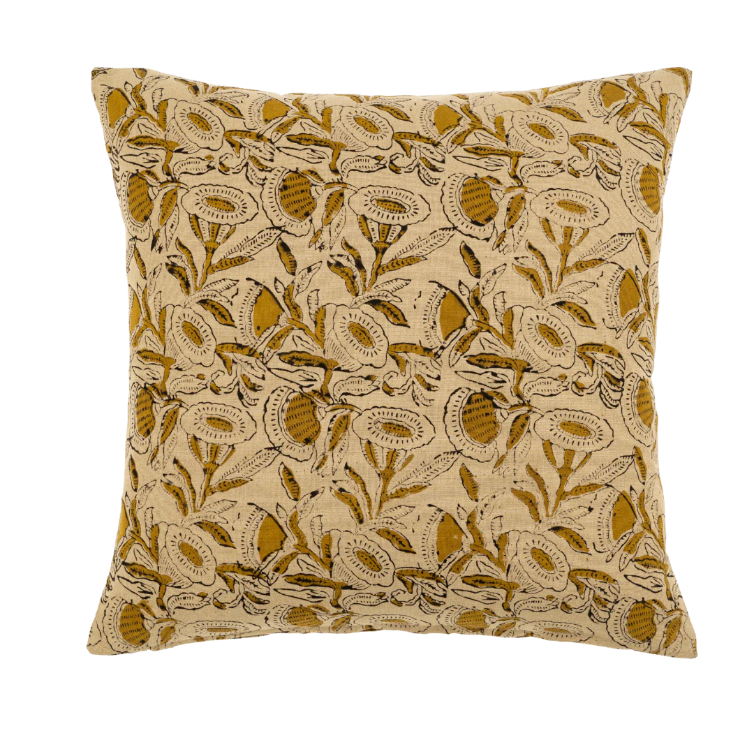 Anaya Block Print Pillow