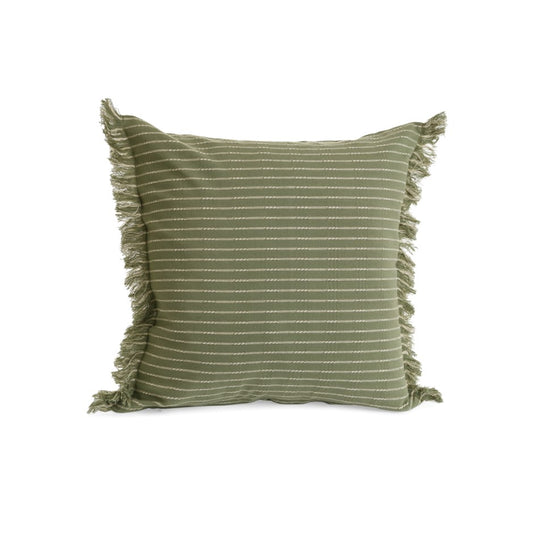 Green Thin Stripe Cushion(FINAL SALE)
