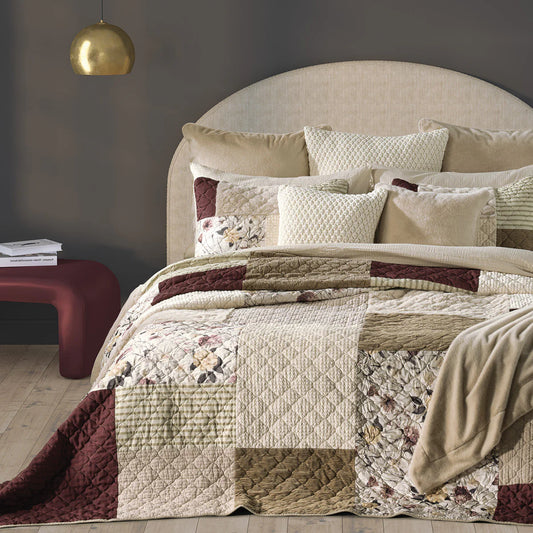 POMMEGRANATE PATCHWORK QUILT