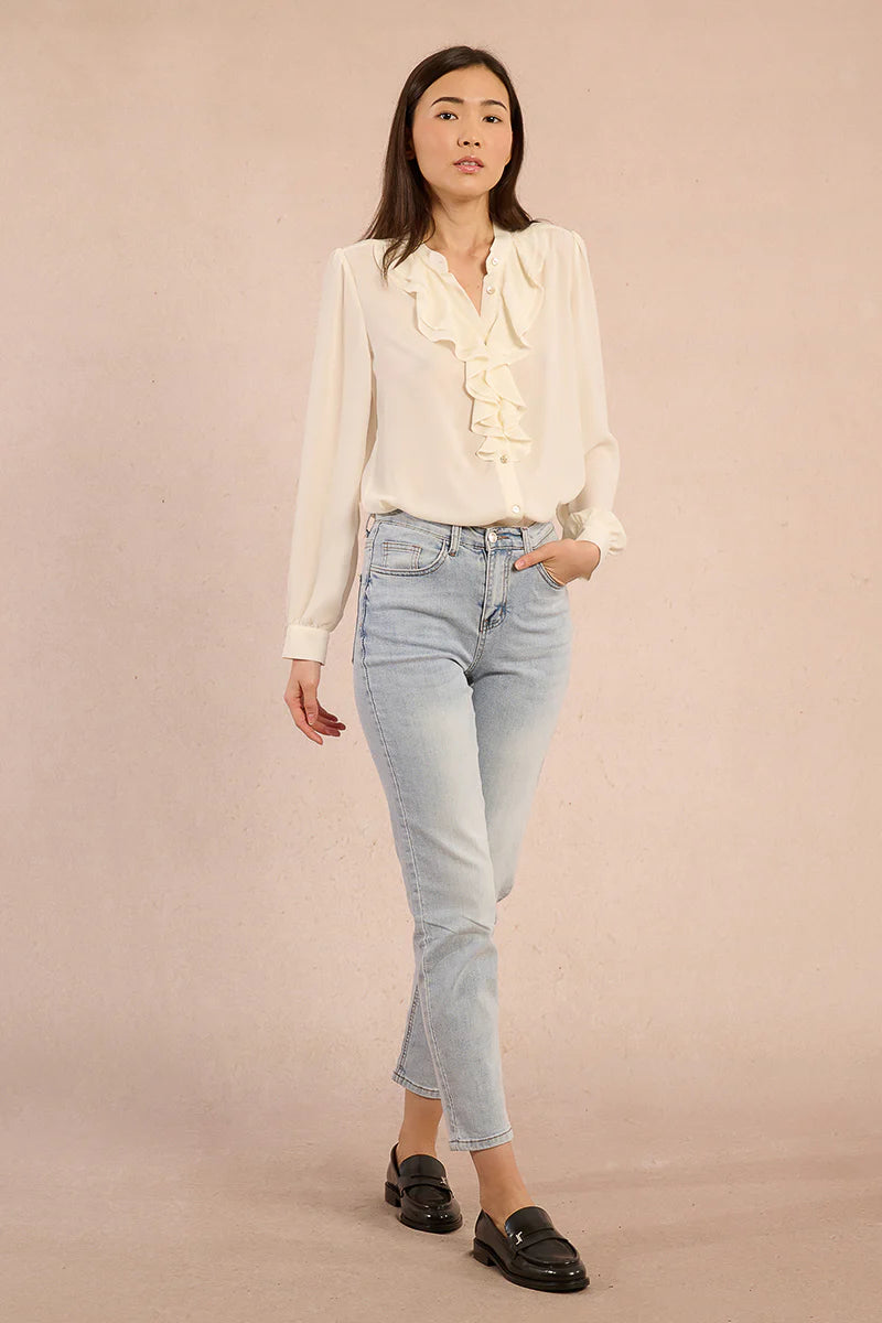 LADIES WOVEN SHIRT