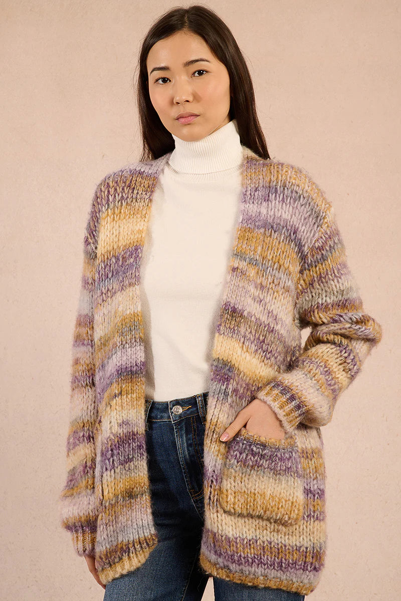 LADIES KNITTED CARDIGAN