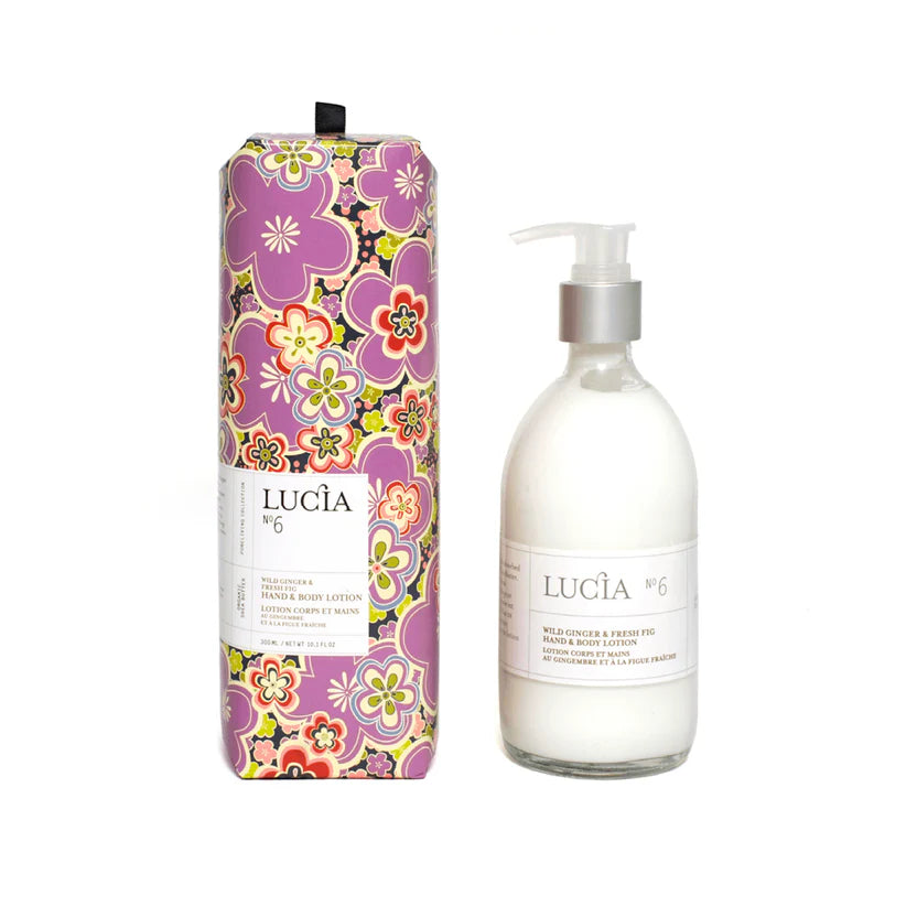Lucia N°6 Wild Ginger & Fresh Fig Hand & Body Lotion
