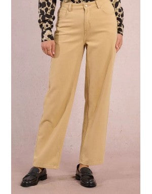 Beige Mom Jean
