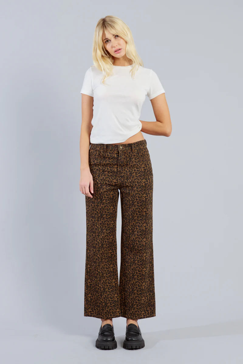 Animal Print Denim