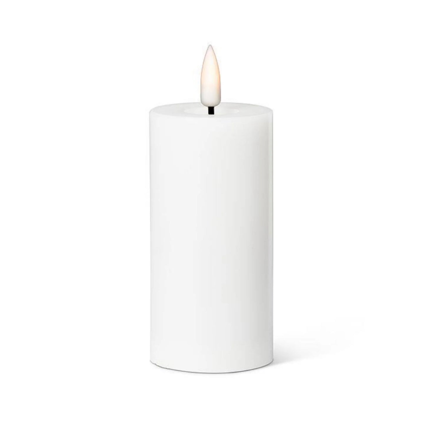 Luxlite LED Battery Operated Candle-White 2”x 4”