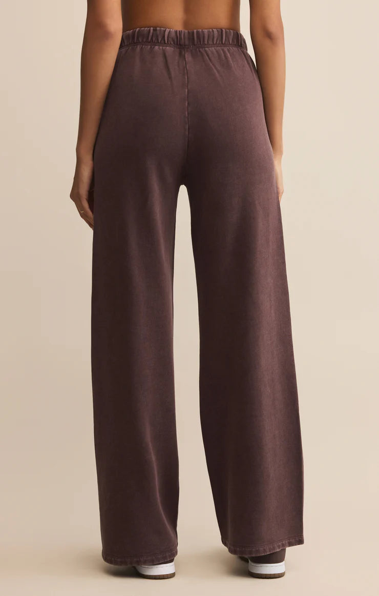 HUNTER KNIT PANT-CHOCOLATE CHERRY