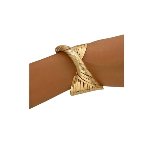 Twisted Bracelet-Gold