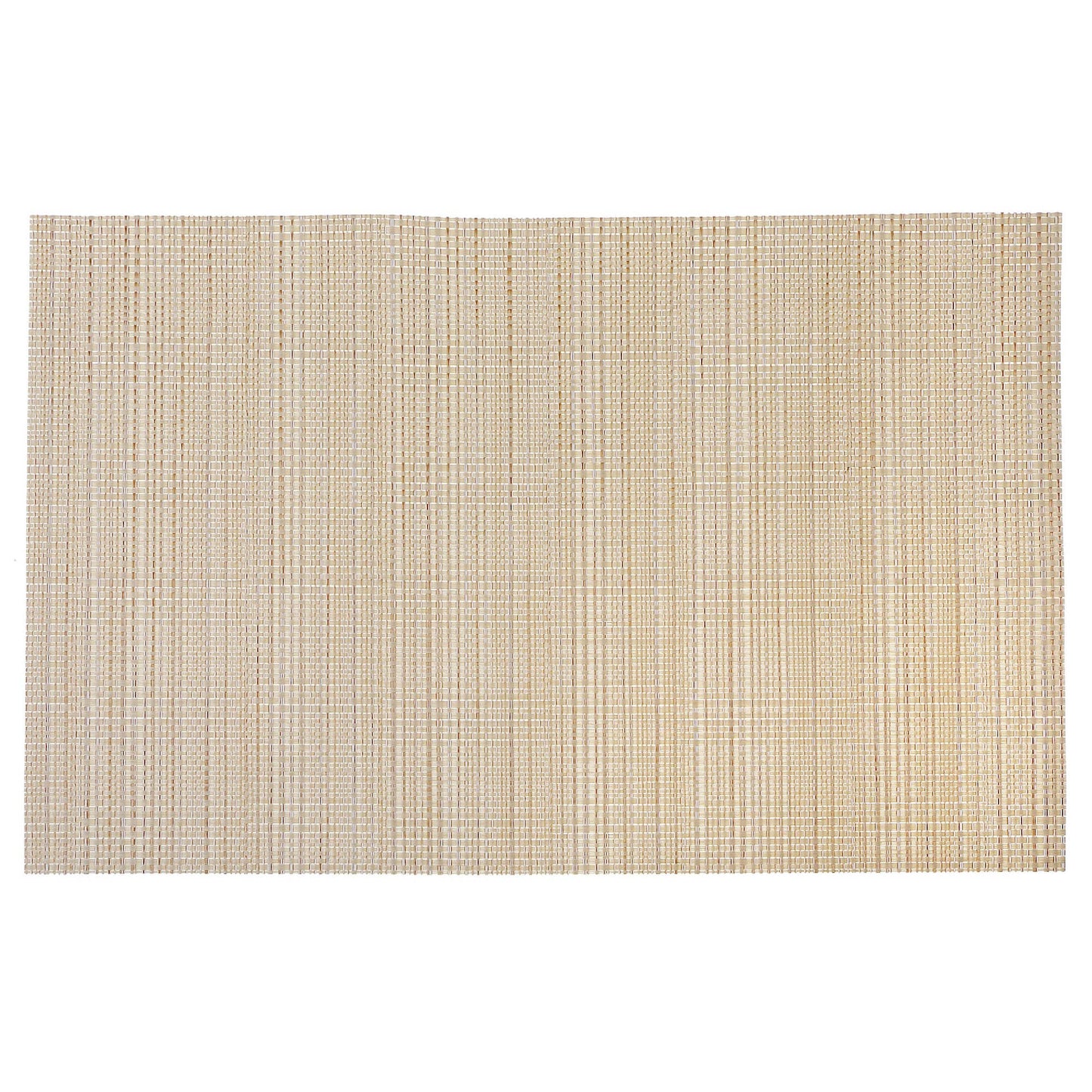 Vinyl Placemat Linen Natural: Ivory