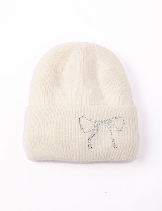 Bow Toque-Cream
